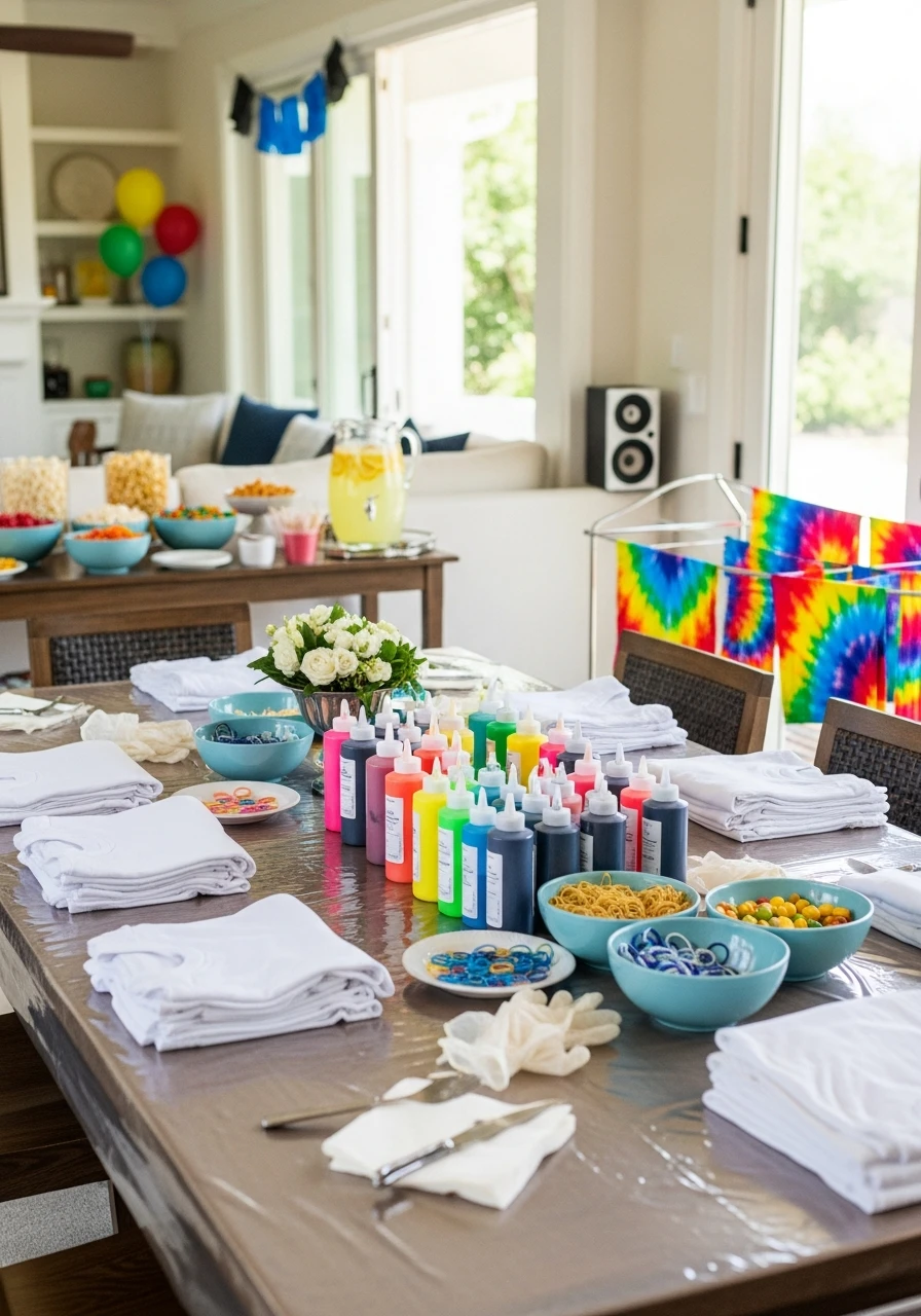 Tie Dye Creative Party