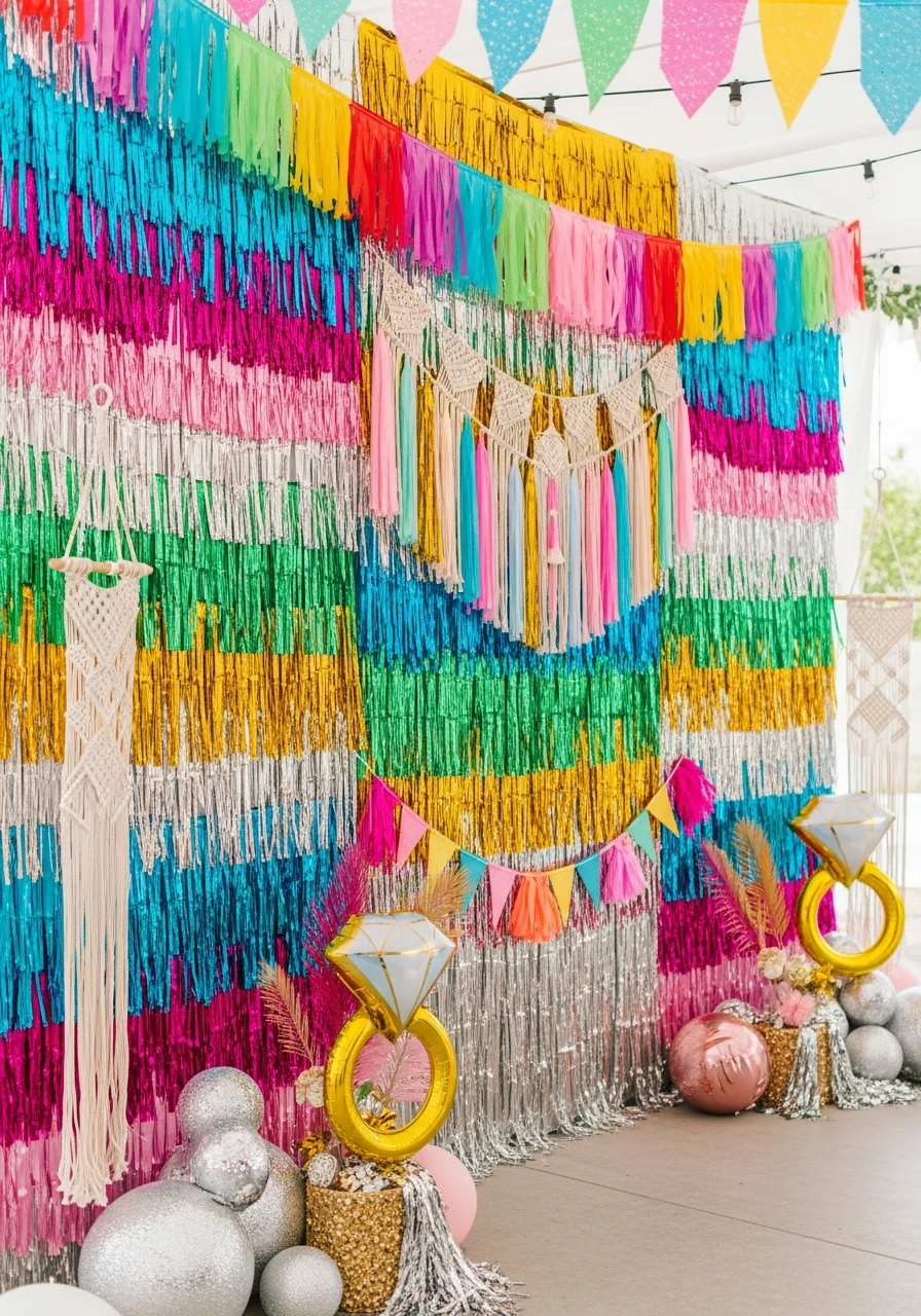 Festival Style Fringe - Bachelorette Party Decorations: 45 Fun Ideas