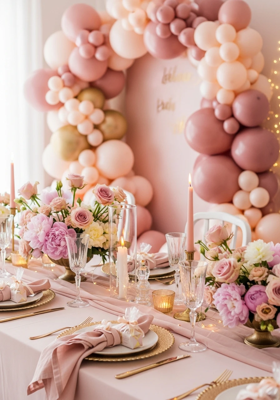 Cohesive Color Palette - Bachelorette Party Decorations: 45 Fun Ideas