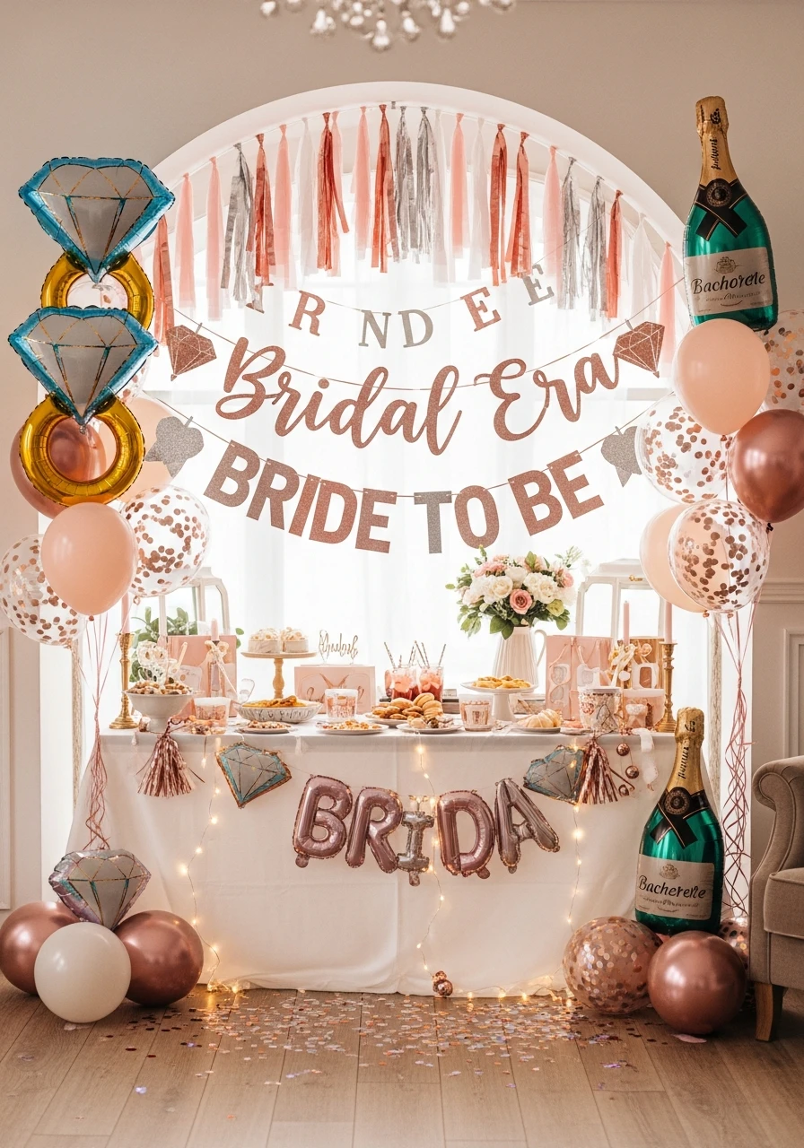 Bridal Era Banner - Bachelorette Party Decorations: 45 Fun Ideas