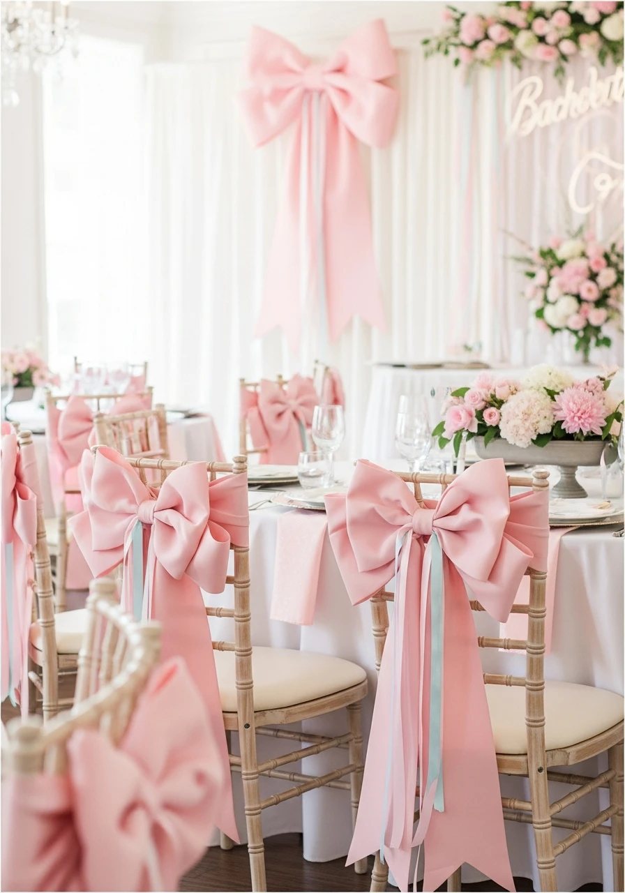 Romantic Bow Theme - Bachelorette Party Decorations: 45 Fun Ideas