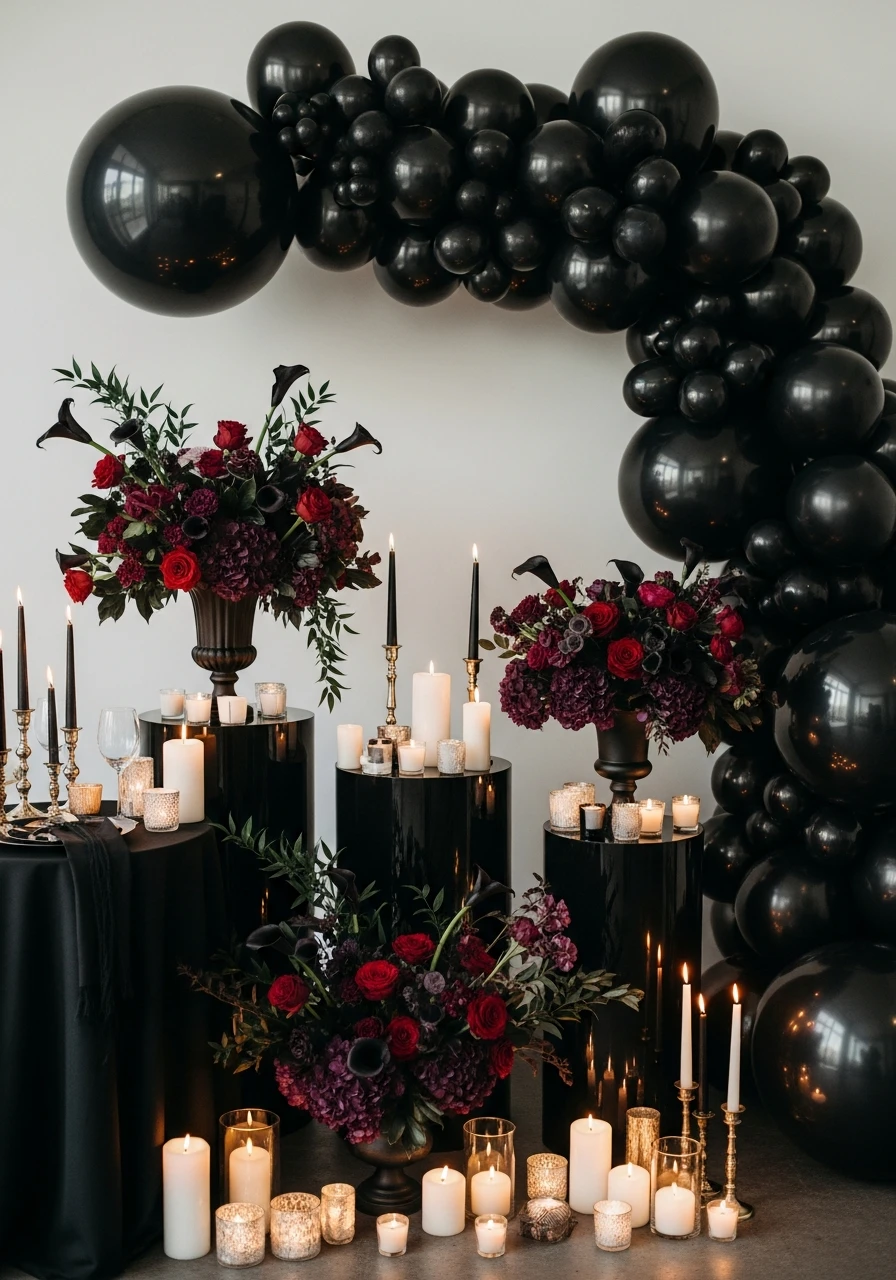 Gothic Bride Dark Style - Bachelorette Party Decorations: 45 Fun Ideas