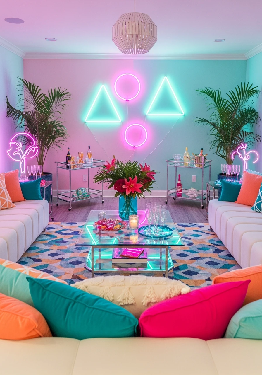 Miami Vice Neon Party