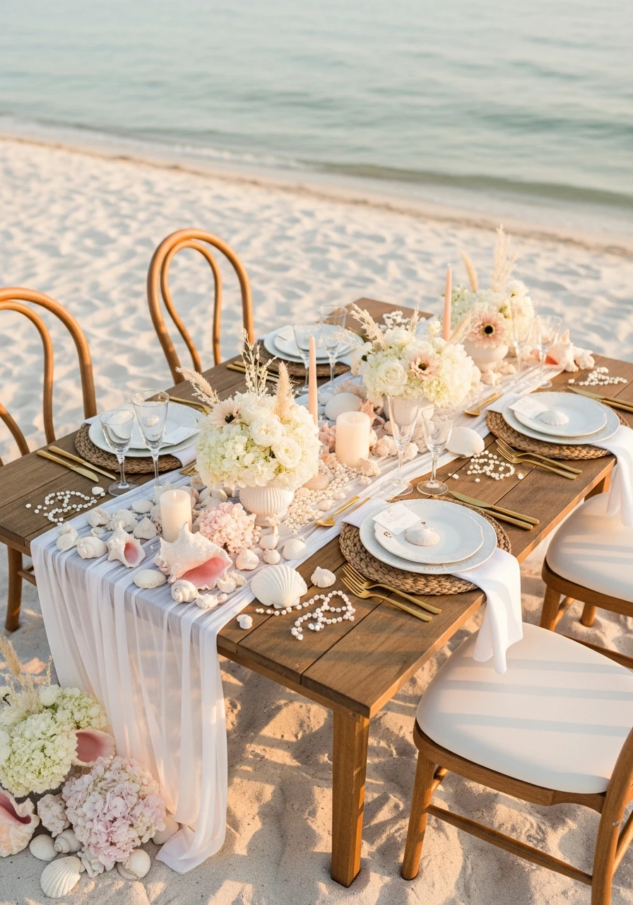 Seashell Bridal Beach Party
