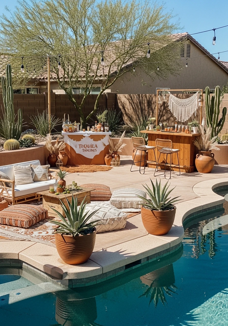 Tequila Tanlines Pool Party