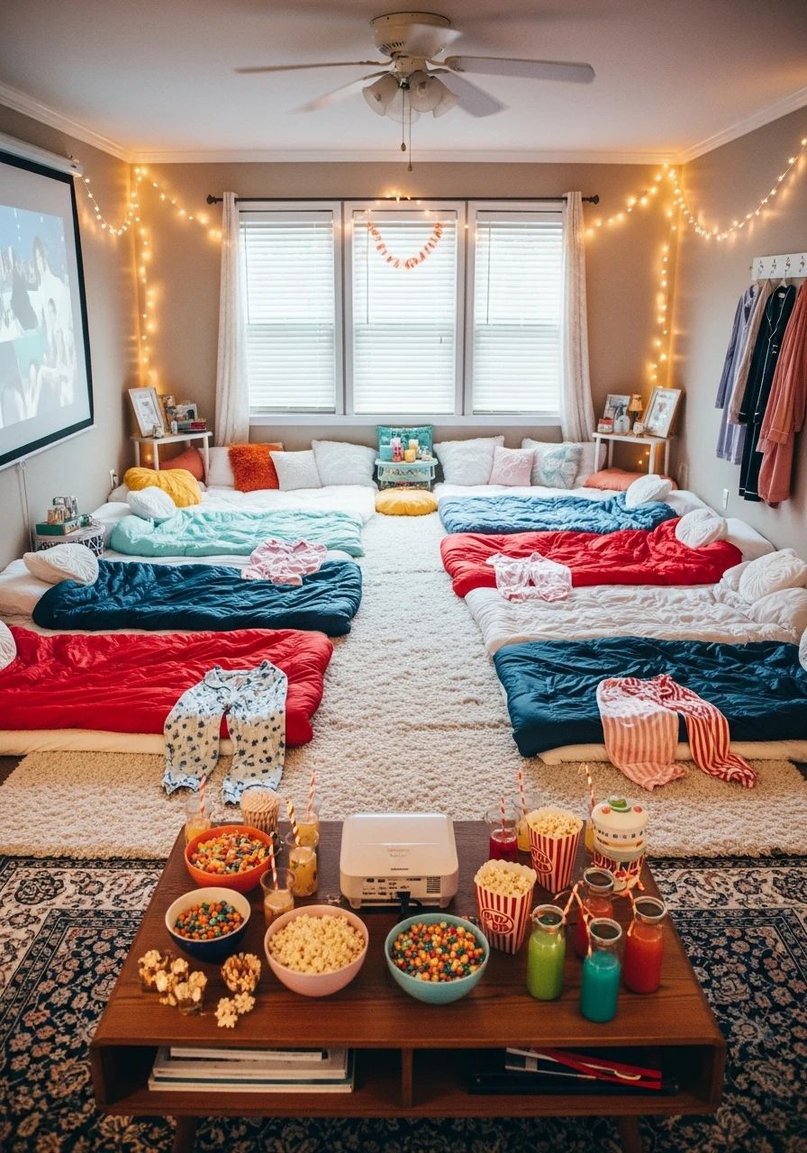 Throwback Slumber Party