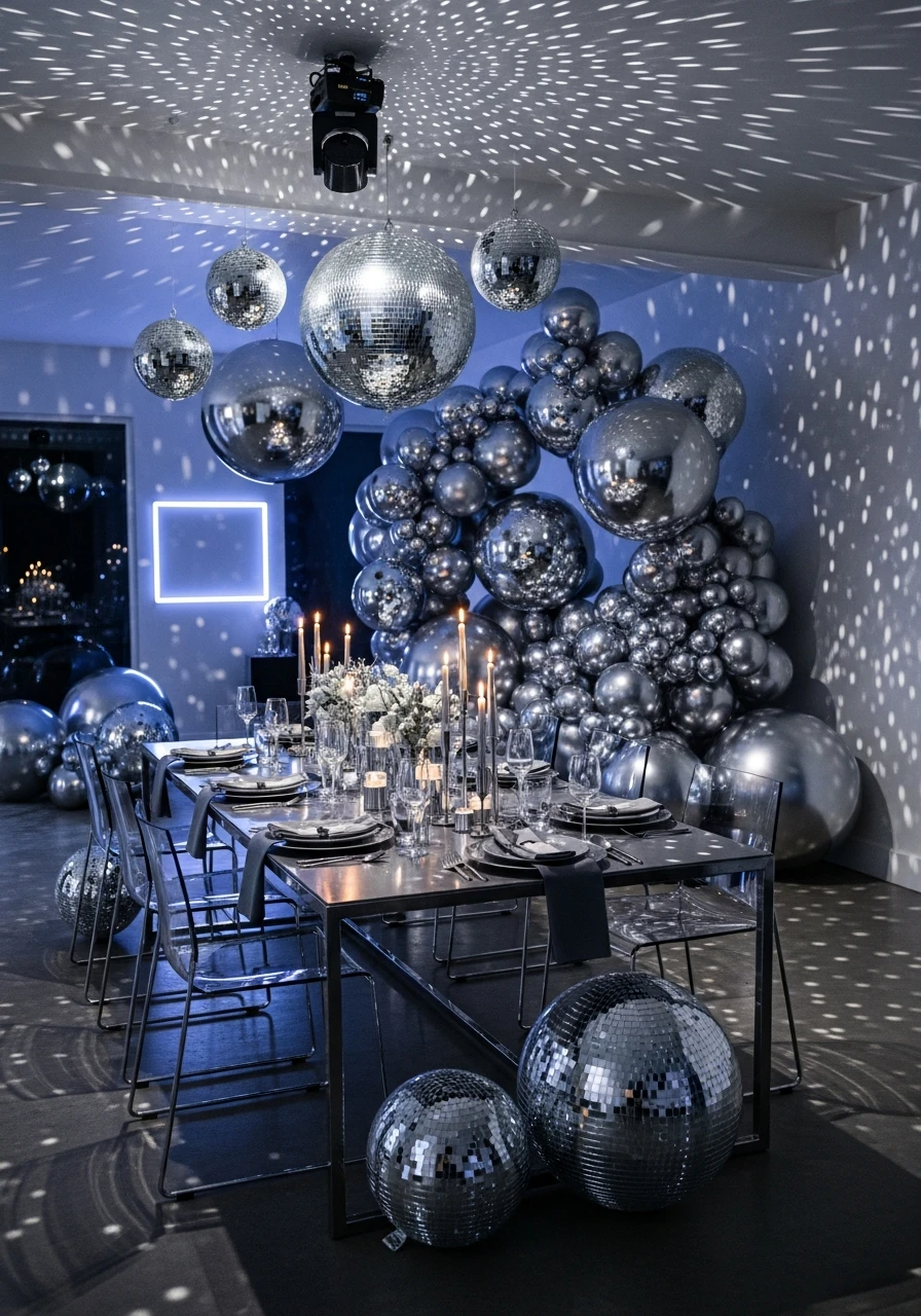 Mirrorball Metallic Party