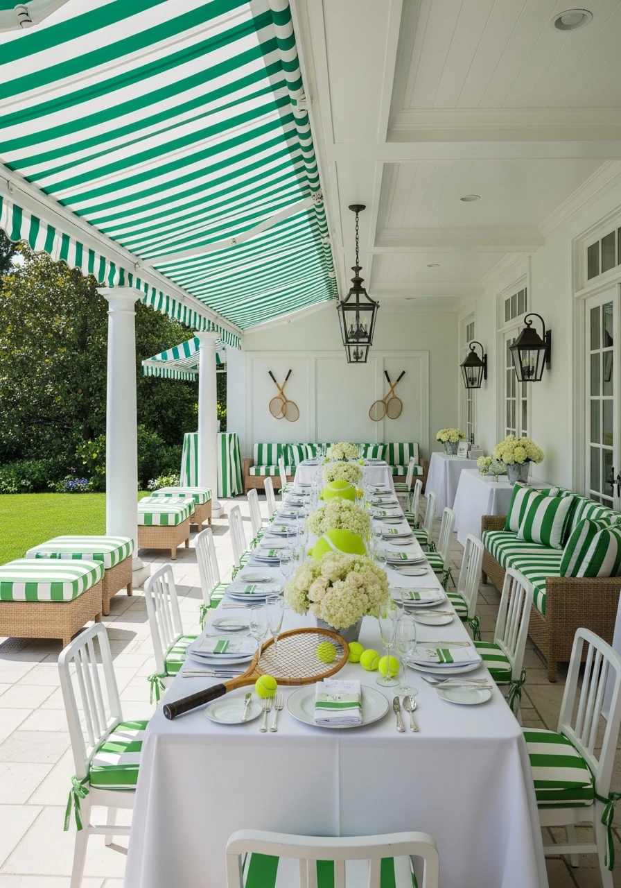 Tennis Club Chic Party