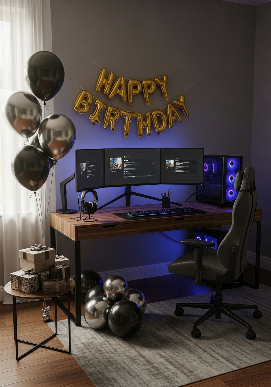 Hobby Focused Decor - 50 Best Birthday Set Up Ideas for Him