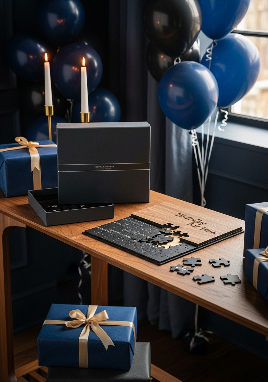 Custom Message Puzzle - 50 Best Birthday Set Up Ideas for Him