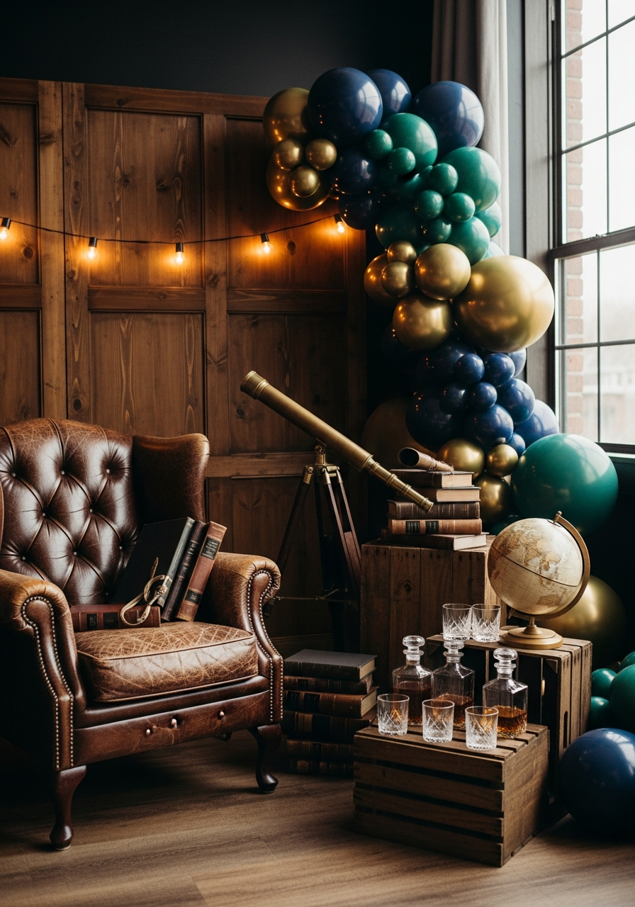 Photo Props Zone - 50 Best Birthday Set Up Ideas for Him