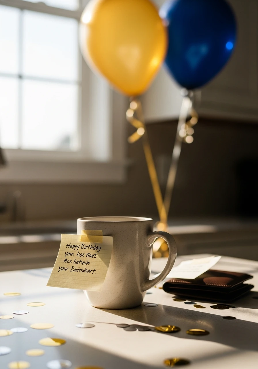 Secret Notes Around House - 50 Best Birthday Surprise Ideas for Husband