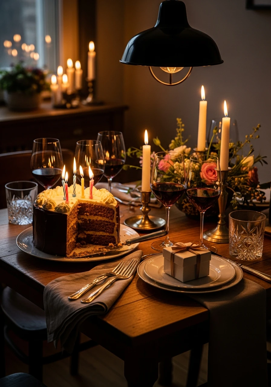 Intimate Dinner With Friends - 50 Best Birthday Surprise Ideas for Husband