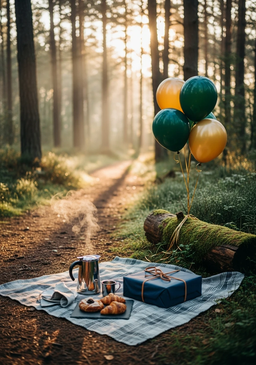 Peaceful Morning Walk - 50 Best Birthday Surprise Ideas for Husband