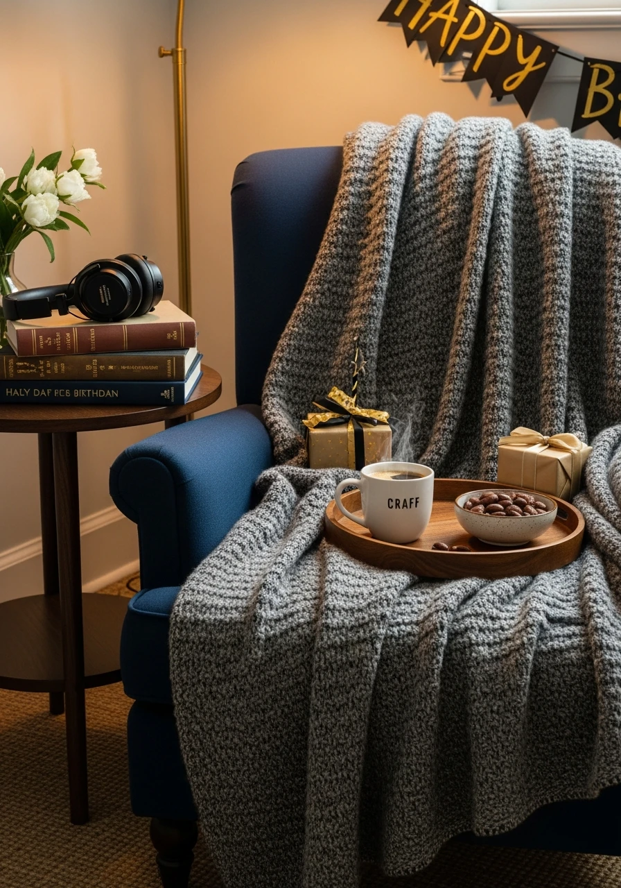 Set Up A Relaxation Nook - 50 Best Birthday Surprise Ideas for Husband