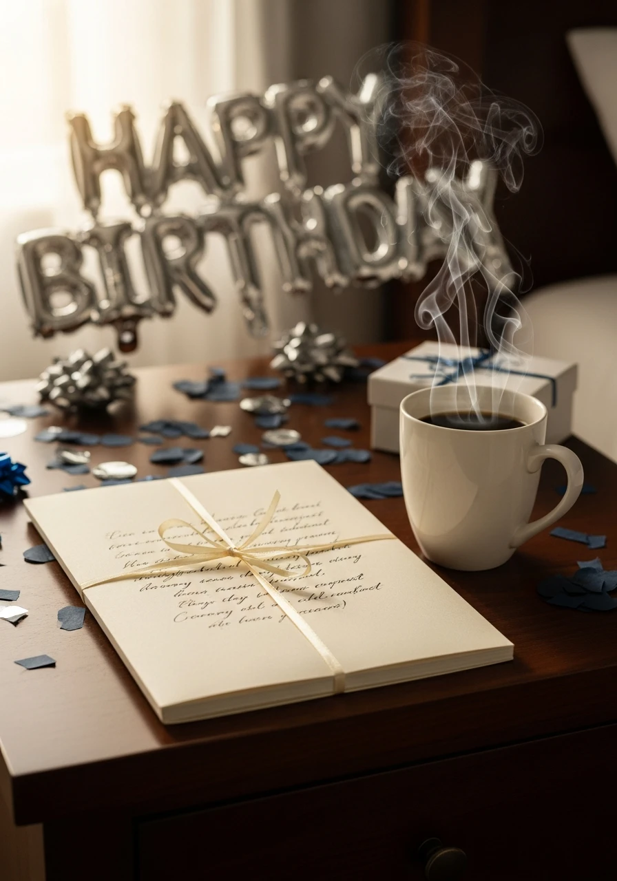 A Heartfelt Birthday Letter - 50 Best Birthday Surprise Ideas for Husband