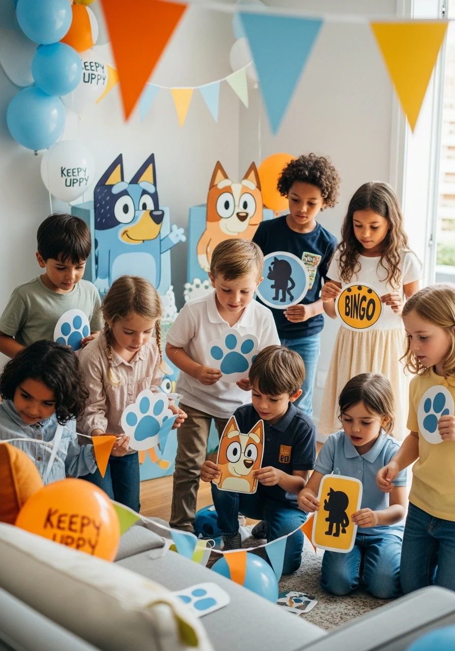Bluey Scavenger Hunt - 50 Best Bluey Birthday Party Ideas for a Fun Celebration