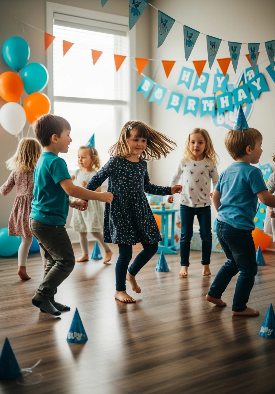 Bluey Dance Party - 50 Best Bluey Birthday Party Ideas for a Fun Celebration