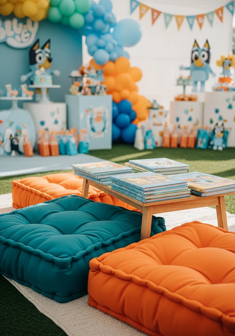Storytime Corner - 50 Best Bluey Birthday Party Ideas for a Fun Celebration