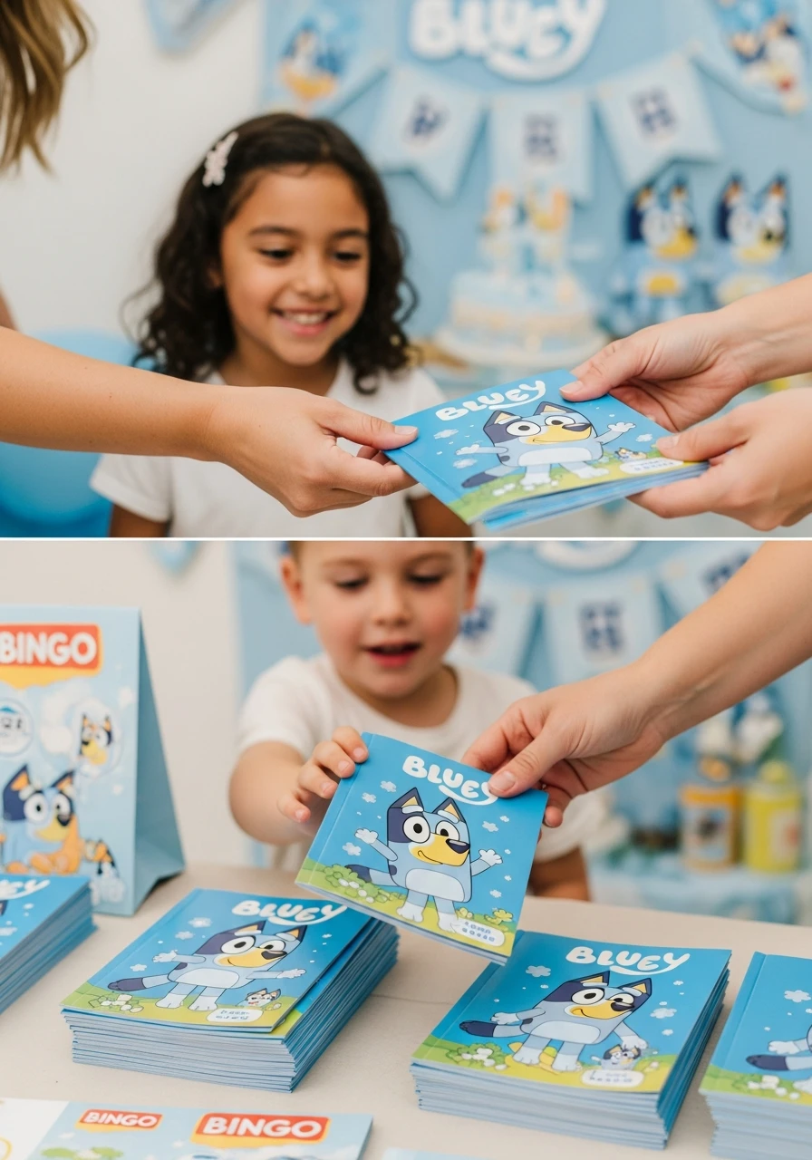 Coloring Books - 50 Best Bluey Birthday Party Ideas for a Fun Celebration