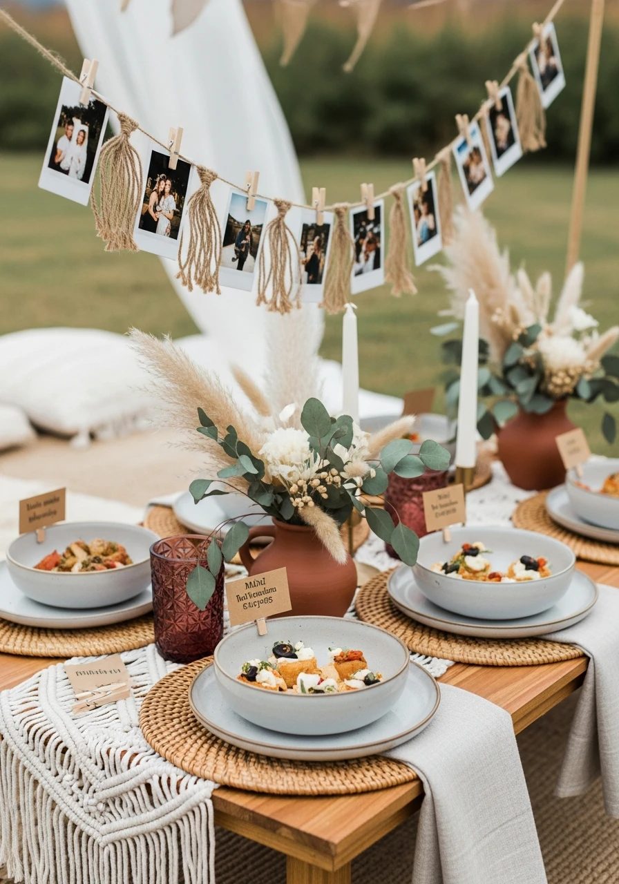 Mini Wooden Clips - 40 Must-Have Boho Party Decorations for Every Host