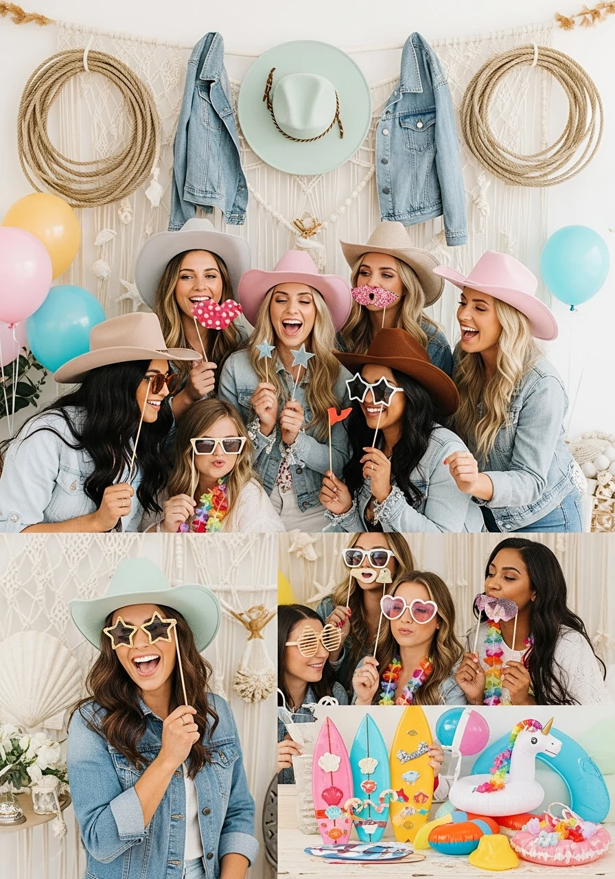 Western Photo Booth - Coastal Cowgirl Bachelorette Ideas: Your Ultimate Guide