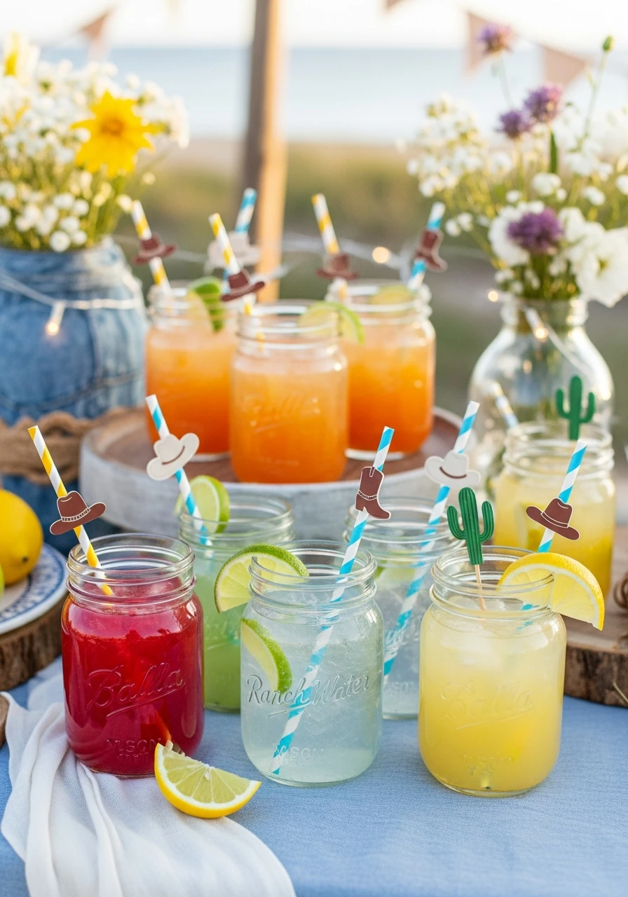 Themed Cocktails Served - Coastal Cowgirl Bachelorette Ideas: Your Ultimate Guide