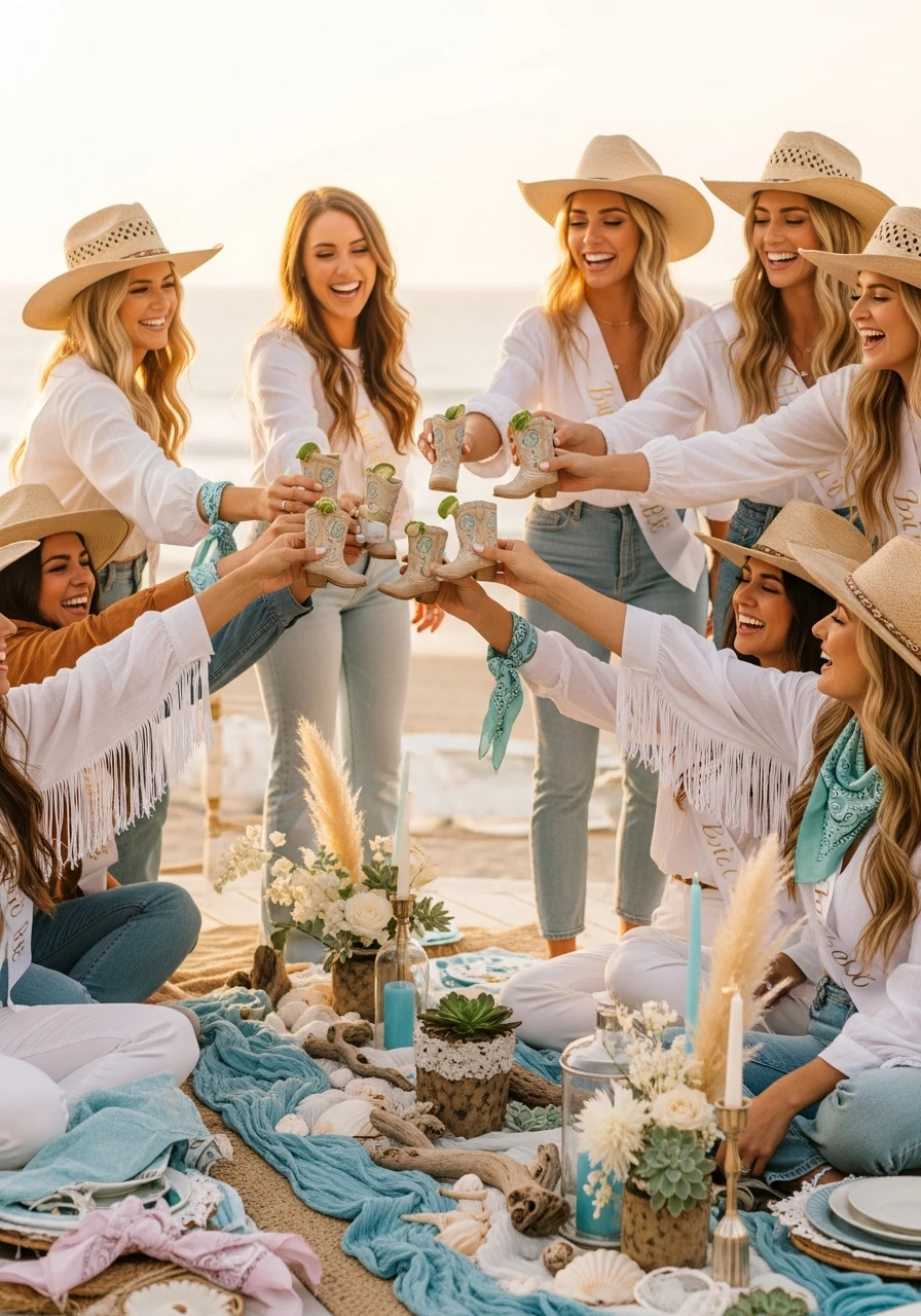 Boot Shot Glasses - Coastal Cowgirl Bachelorette Ideas: Your Ultimate Guide