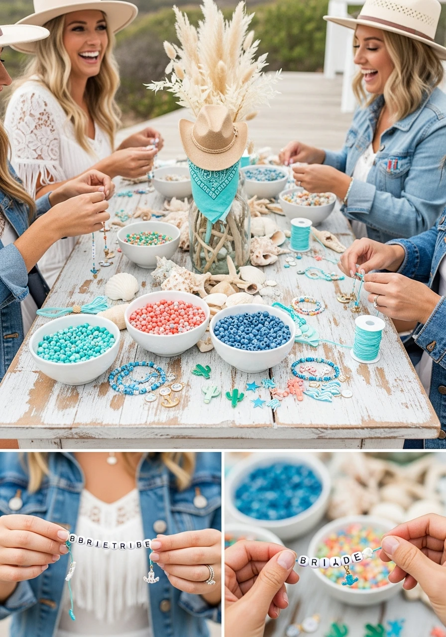 DIY Bracelet Station - Coastal Cowgirl Bachelorette Ideas: Your Ultimate Guide