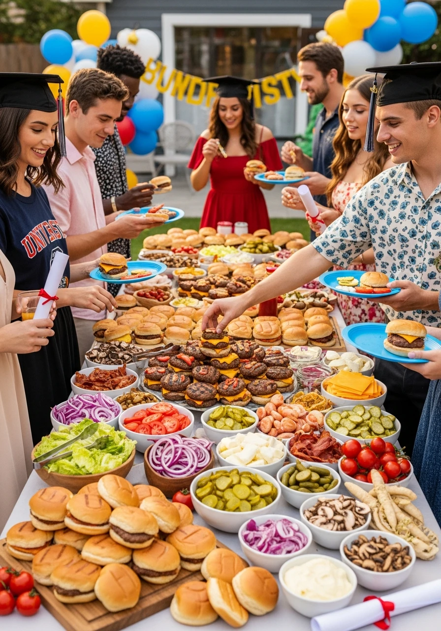 Build Your Own Slider Bar - College Graduation Party Ideas