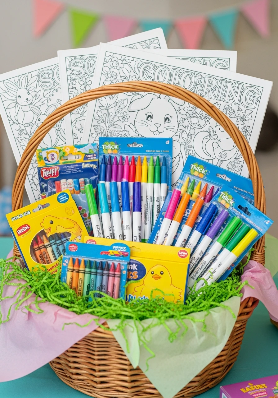 Creative Drawing Supplies - 50 Creative Easter Basket Ideas for Everyone