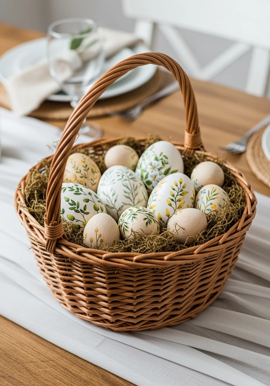 Reusable Home Decor Eggs - 50 Creative Easter Basket Ideas for Everyone