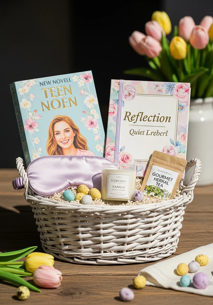 Teen Novel and Journal - 50 Creative Easter Basket Ideas for Everyone