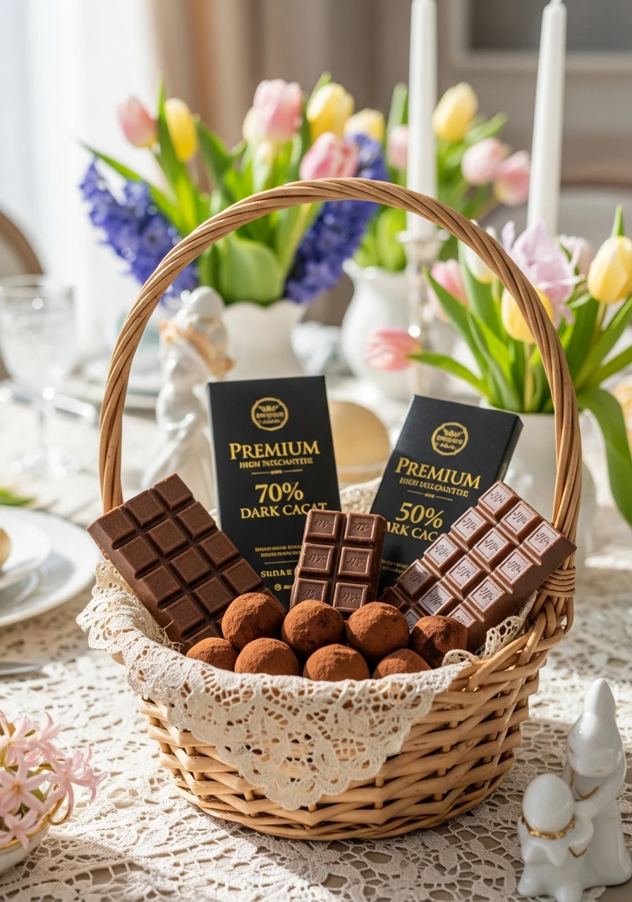 Refined Adult Chocolate - 50 Creative Easter Basket Ideas for Everyone