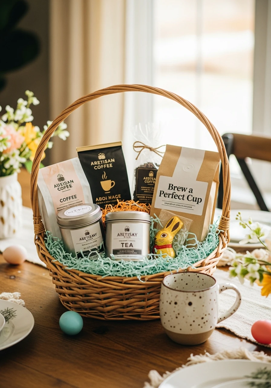 Brew a Perfect Cup - 50 Creative Easter Basket Ideas for Everyone