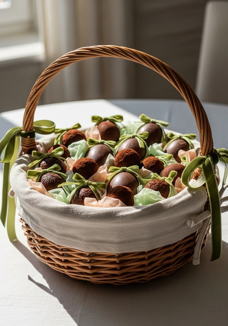 Gourmet Chocolate Eggs - 50 Creative Easter Basket Ideas for Everyone