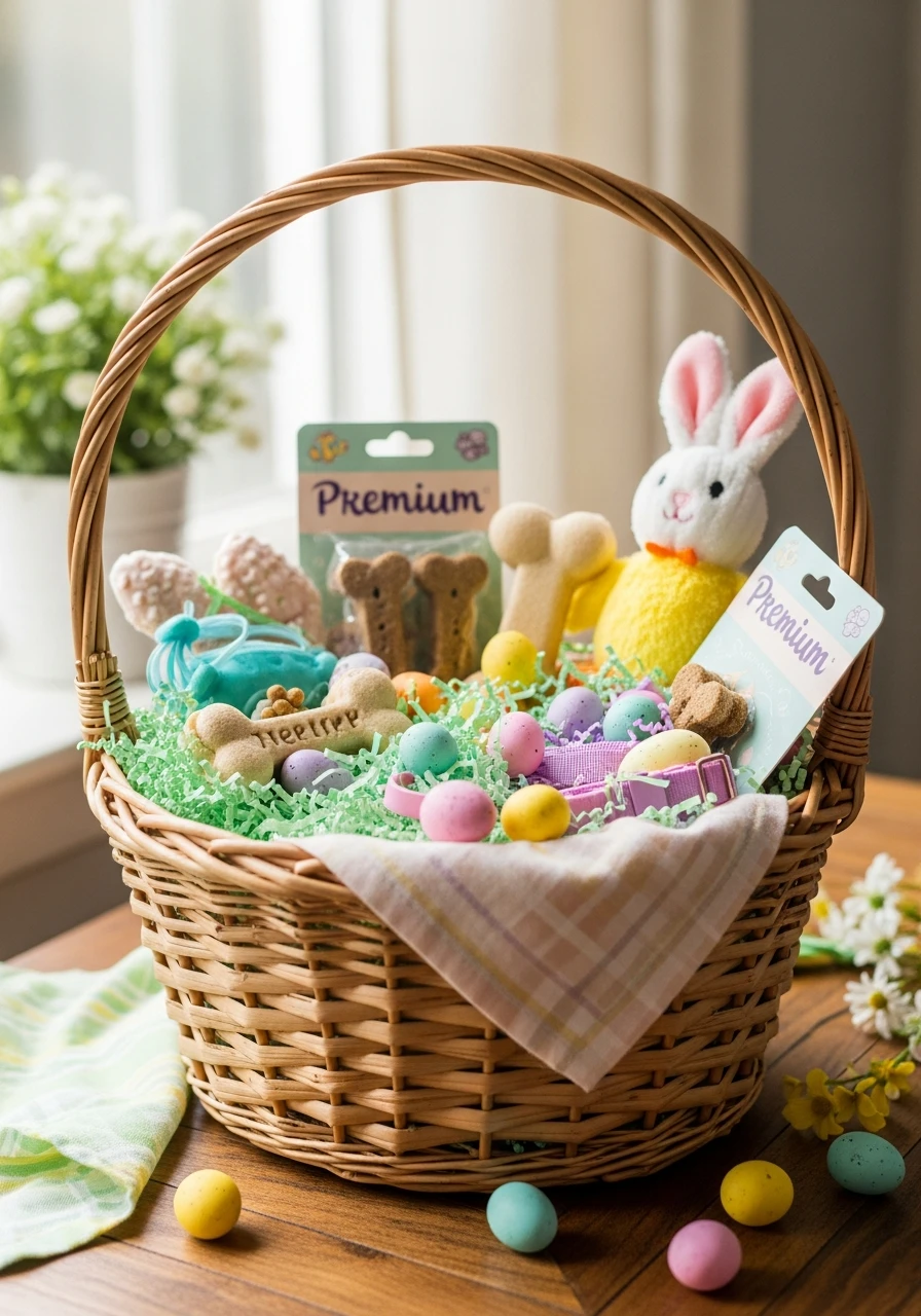 Treats for Furry Friends - 50 Creative Easter Basket Ideas for Everyone