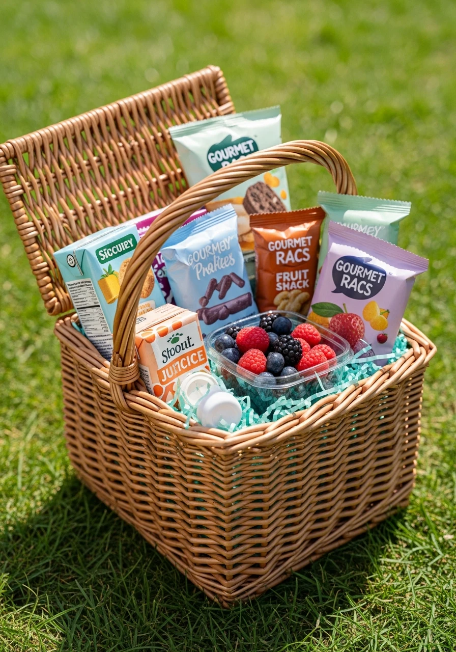 Outdoor Snack Time - 50 Creative Easter Basket Ideas for Everyone