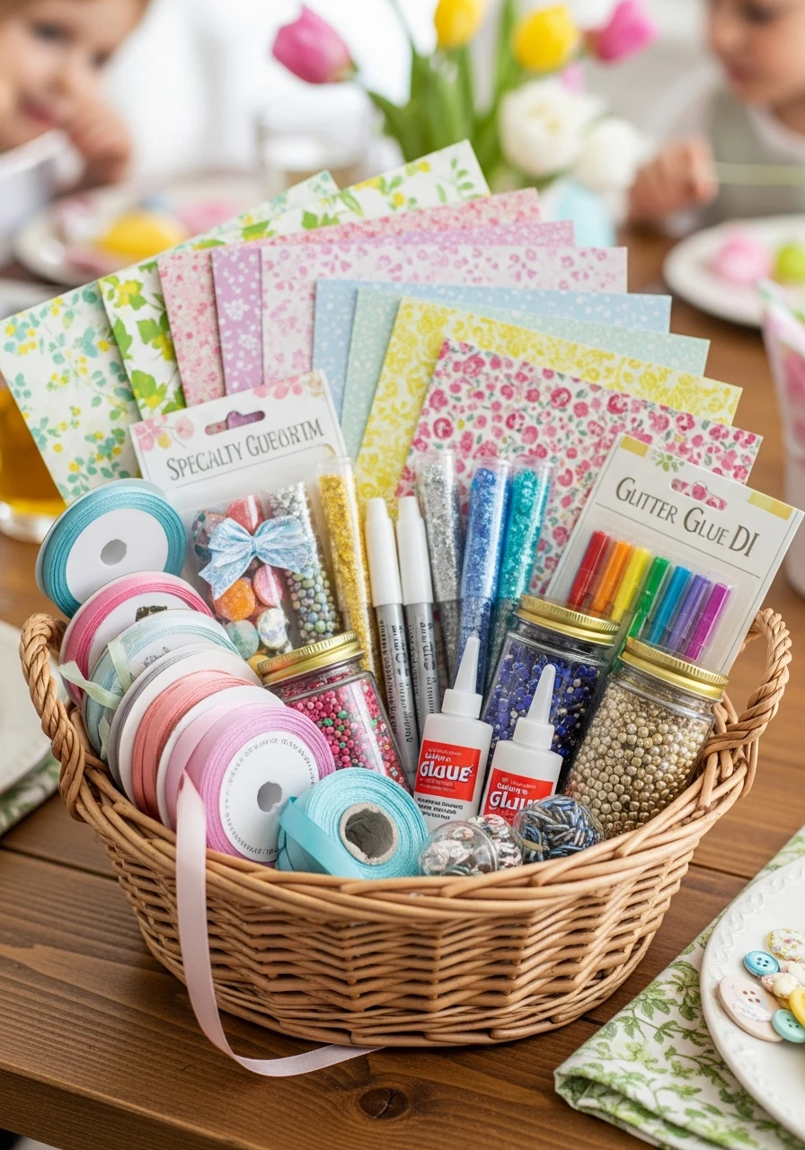 Stock Up on Art - 50 Creative Easter Basket Ideas for Everyone