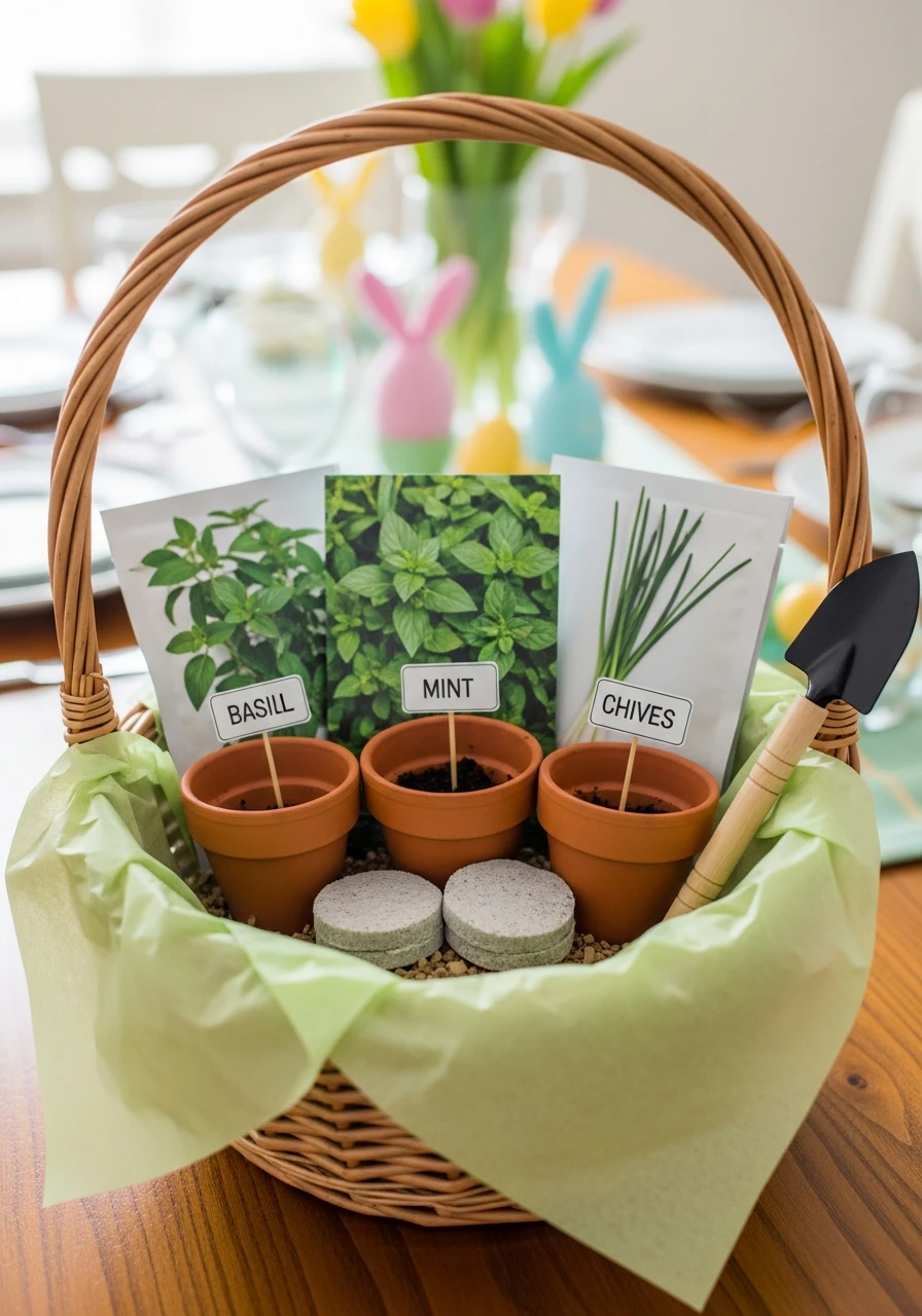 Grow Fresh Flavors - 50 Creative Easter Basket Ideas for Everyone