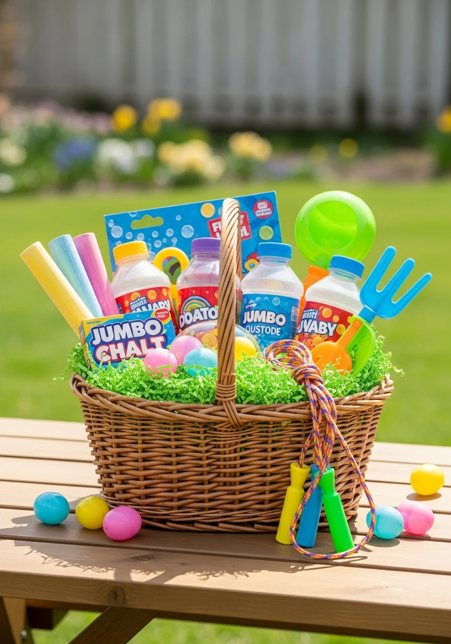 Fun Outdoor Play Toys - 50 Creative Easter Basket Ideas for Everyone