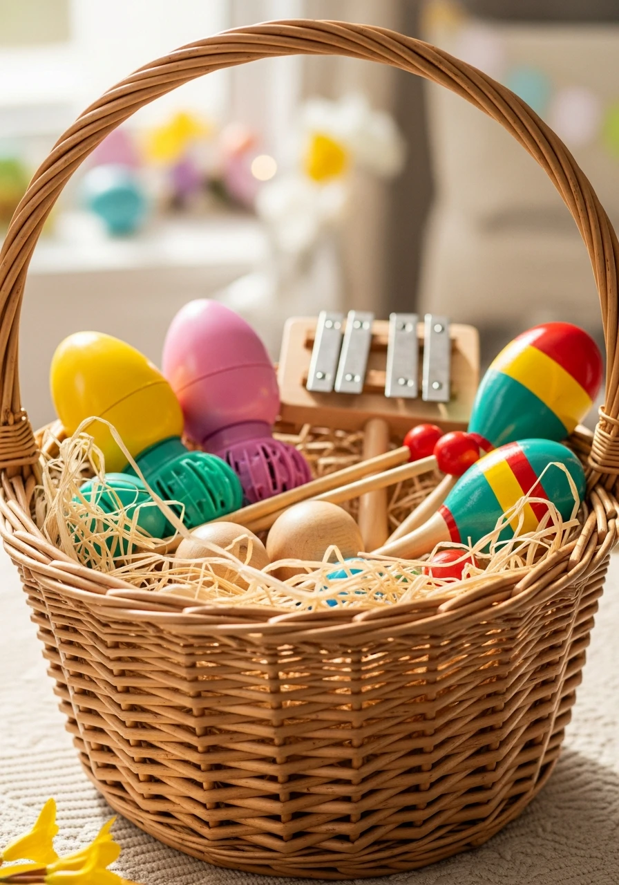 Interactive Musical Eggs - 50 Creative Easter Basket Ideas for Everyone
