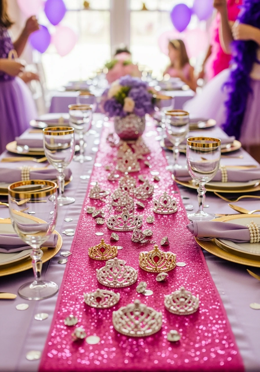 Tiaras for the Table - Fancy Nancy birthday party ideas: 50 Ways to Go Ooh-La-La!