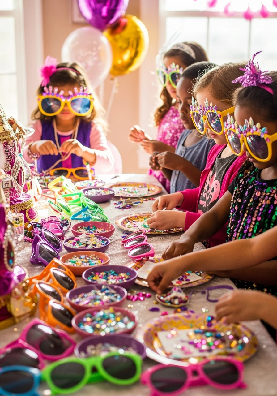 Playful Glasses and Gems - Fancy Nancy birthday party ideas: 50 Ways to Go Ooh-La-La!