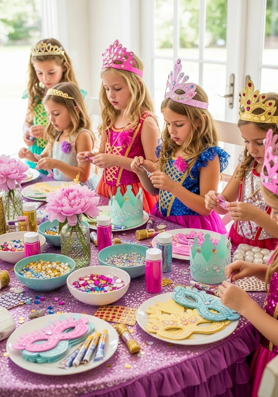DIY Crown Decoration - Fancy Nancy birthday party ideas: 50 Ways to Go Ooh-La-La!