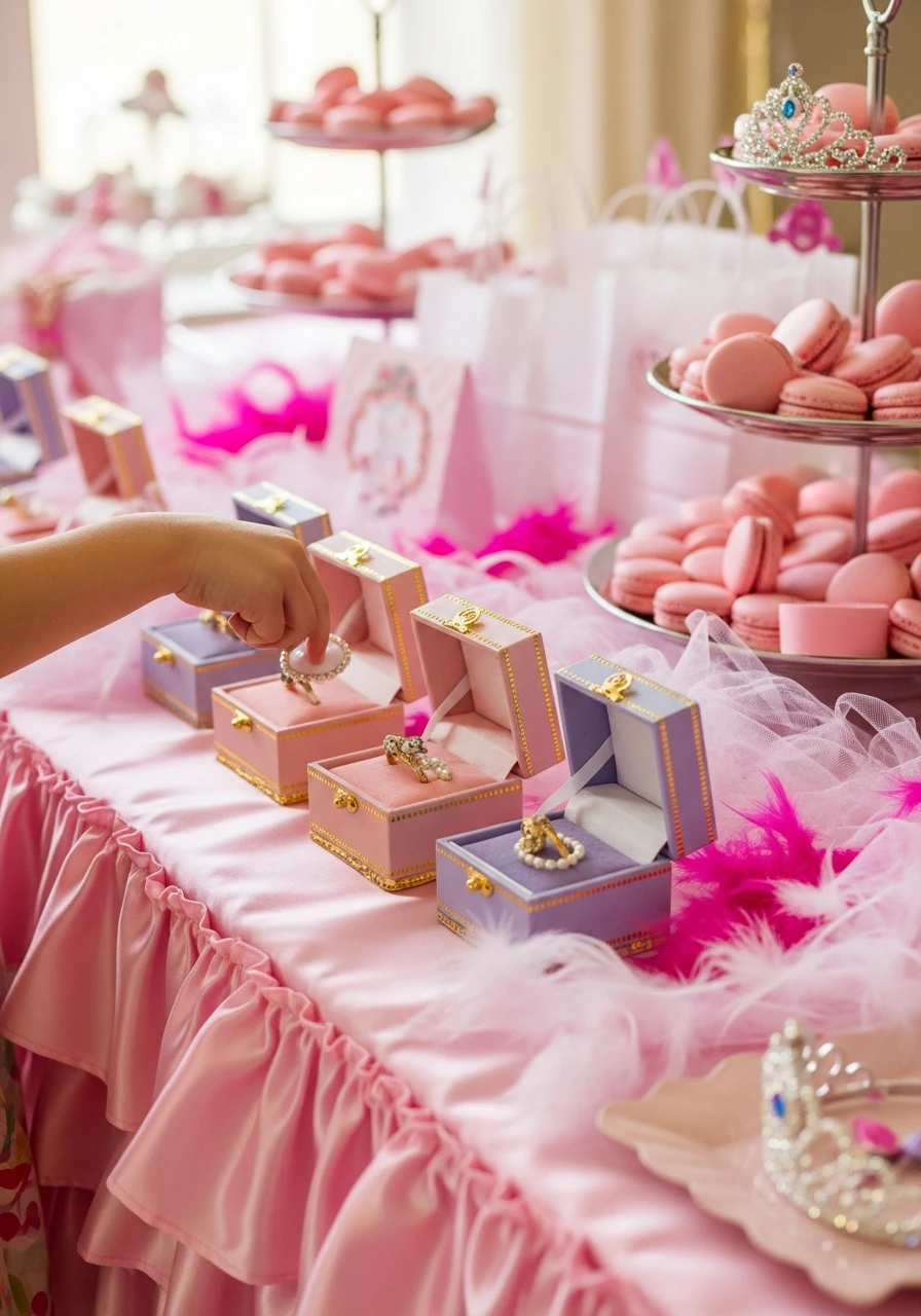 Favor Jewelry Boxes - Fancy Nancy birthday party ideas: 50 Ways to Go Ooh-La-La!