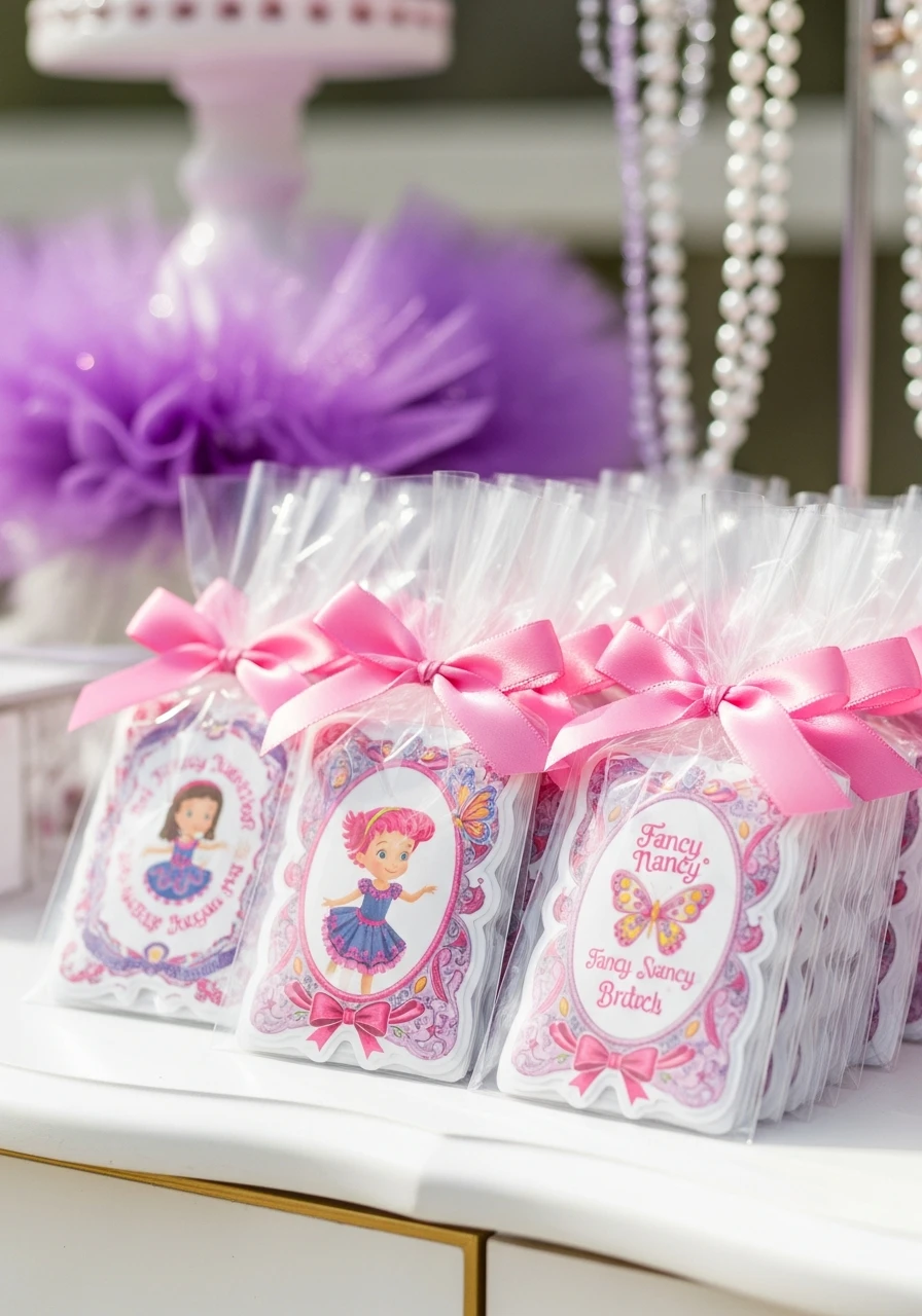 Fancy Nancy Stickers - Fancy Nancy birthday party ideas: 50 Ways to Go Ooh-La-La!