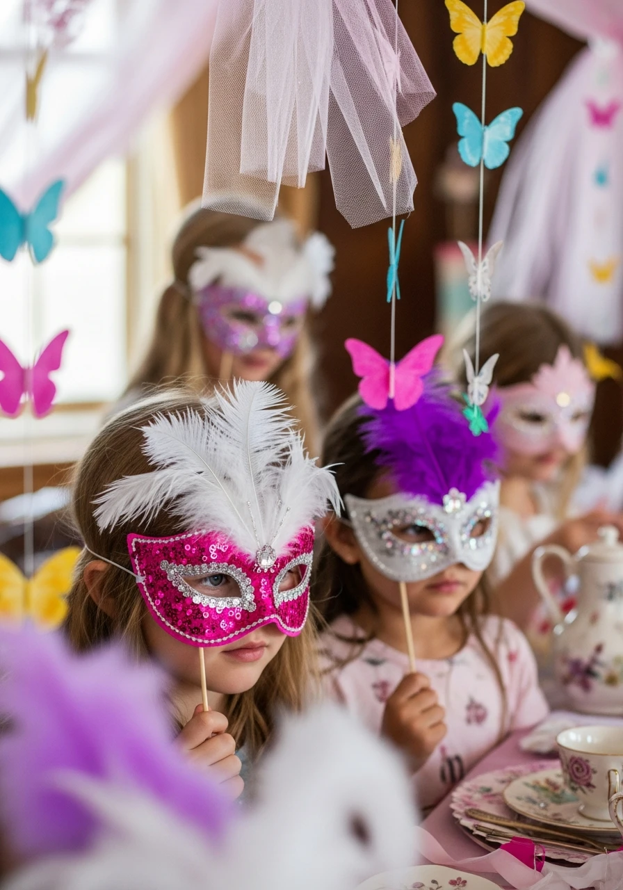 Decorative Party Masks - Fancy Nancy birthday party ideas: 50 Ways to Go Ooh-La-La!