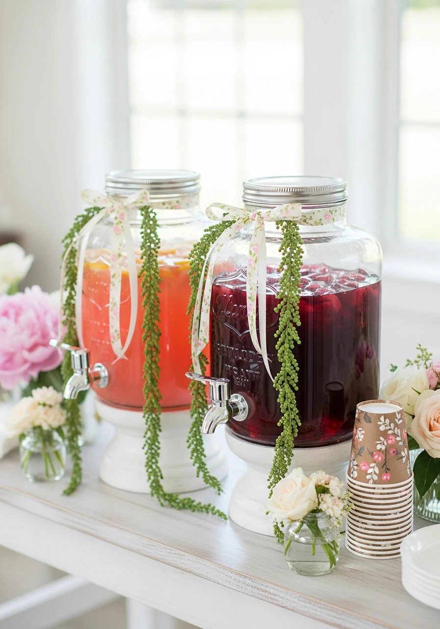 Lemonade Stand Refreshments - The Ultimate Floral Birthday Party Planning Guide