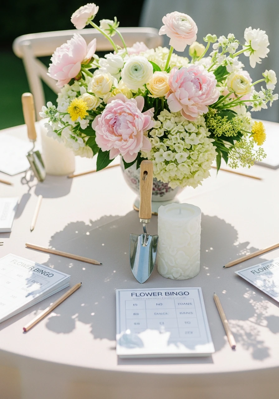 Flower Bingo Party Game - The Ultimate Floral Birthday Party Planning Guide